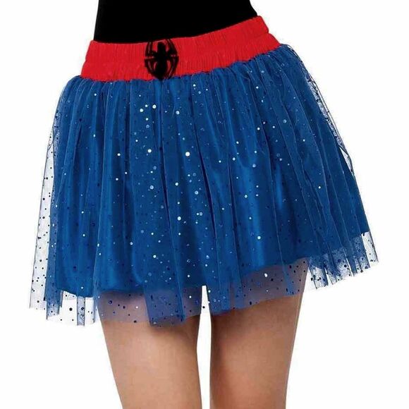 SPIDER GIRL SKIRT - ADULT SIZE 8-10 - Picture 1 of 1